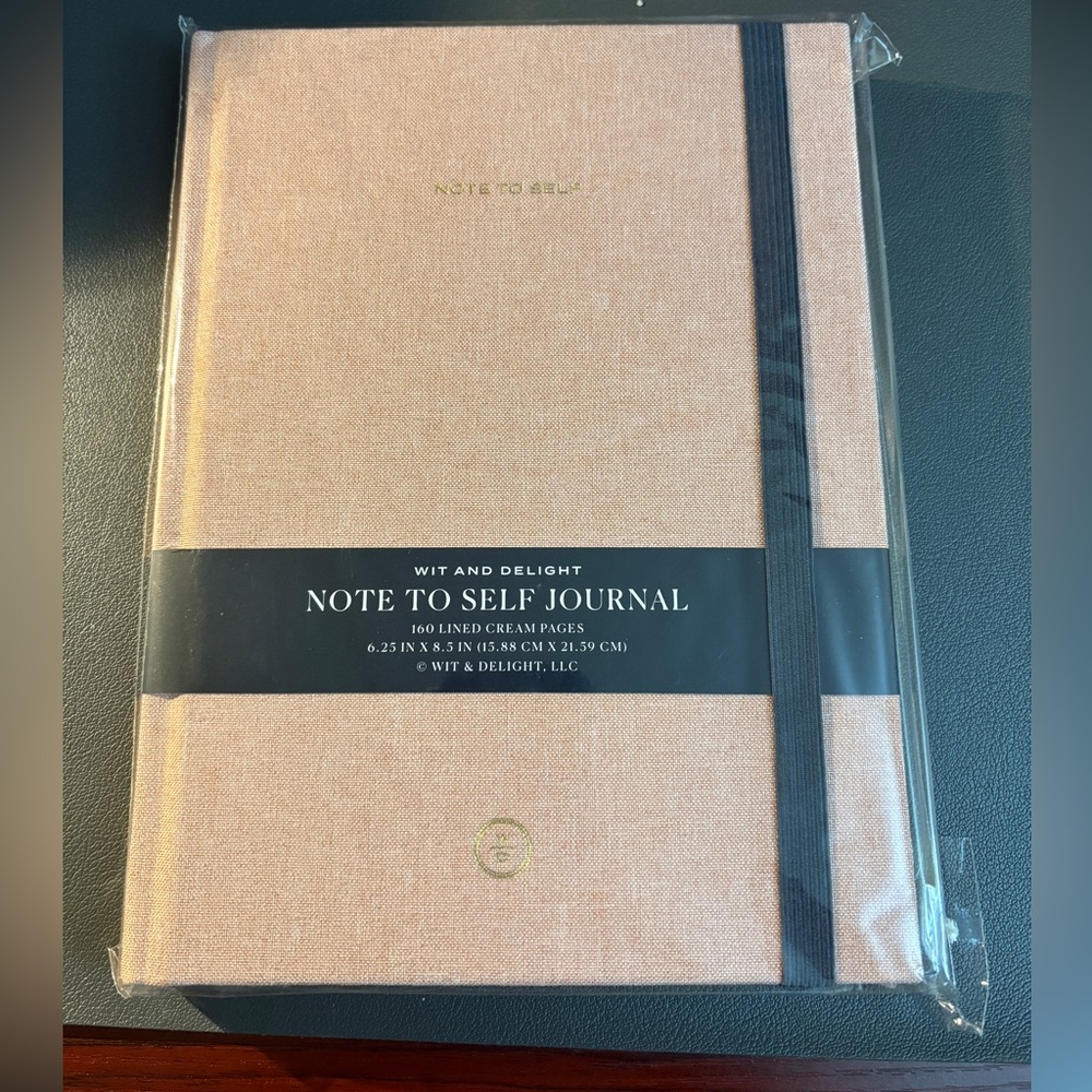Wit & Delight Note to Self Journal NEW